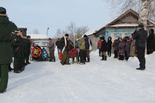 В Кузнечихе простились с погибшим бойцом СВО