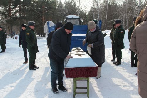 В Кузнечихе простились с погибшим бойцом СВО