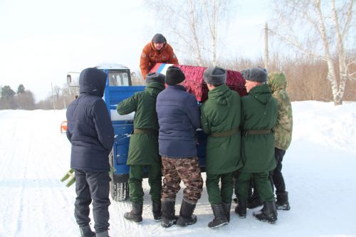 В Кузнечихе простились с погибшим бойцом СВО