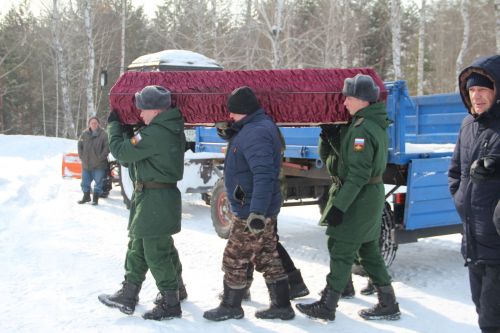 В Кузнечихе простились с погибшим бойцом СВО