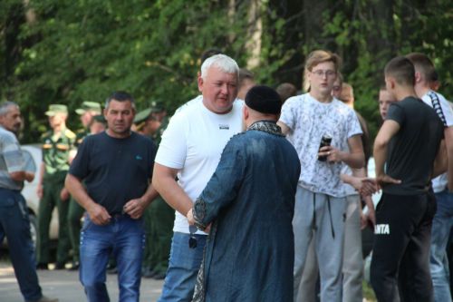В Болгаре простились с героем, погибшим в зоне СВО