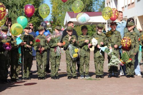 1 сентября в Болгарской кадетской школе-интернате им. П.А.Карпова