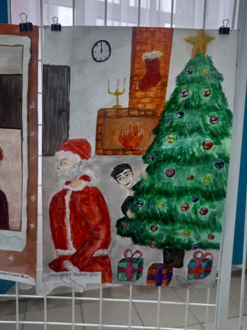 Конкурс рисунков "Дед Мороз ищет таланты"