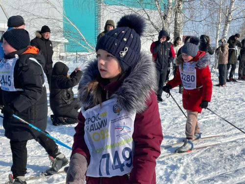 В Спасском районе прошла традиционная Лыжня России-2024