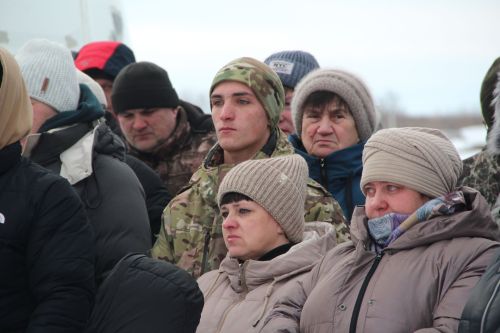 В селе Три Озера простились с погибшим бойцом СВО Евгением Плаксиным