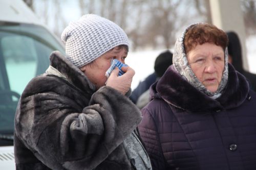 В селе Три Озера простились с погибшим бойцом СВО Евгением Плаксиным