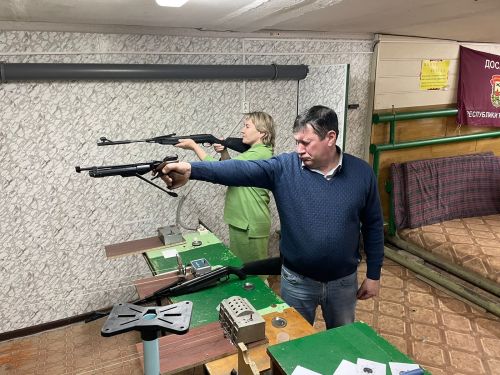 Состоялось награждение победителей соревнований по пулевой стрельбе