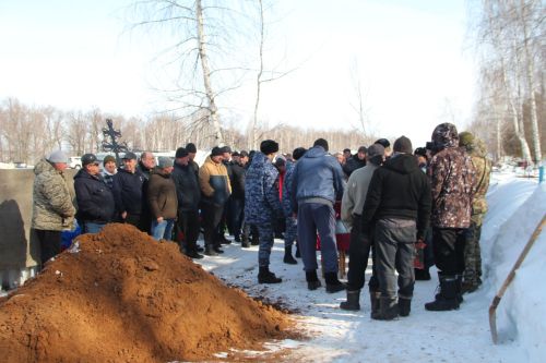 В Болгаре простились с погибшим бойцом СВО Андреем Козиным