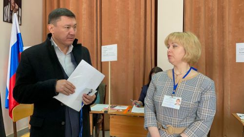 Избирательные участки Спасского района посетили международные наблюдатели