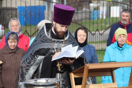 В храме Сошествия Святого Духа освятили колокола