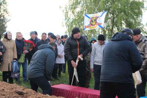 Прощание с погибшим бойцом СВО Михаилом Бывшевым