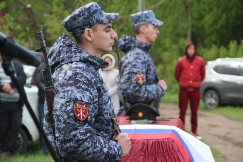 Прощание с погибшим бойцом СВО Михаилом Бывшевым