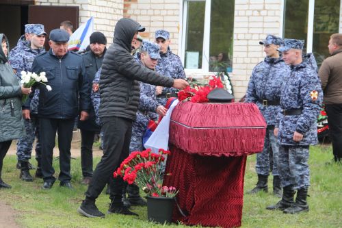 Прощание с погибшим бойцом СВО Михаилом Бывшевым