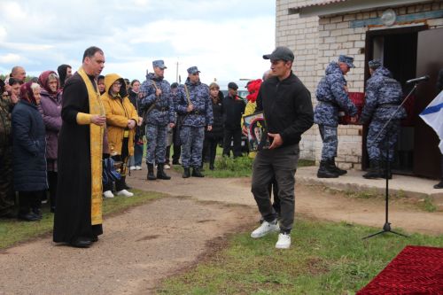 Прощание с погибшим бойцом СВО Михаилом Бывшевым