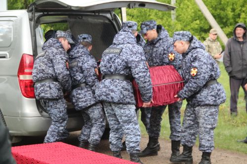 Прощание с погибшим бойцом СВО Михаилом Бывшевым