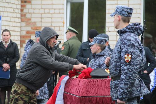 Прощание с погибшим бойцом СВО Михаилом Бывшевым
