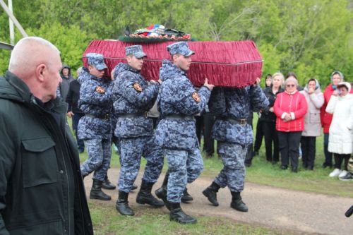 Прощание с погибшим бойцом СВО Михаилом Бывшевым