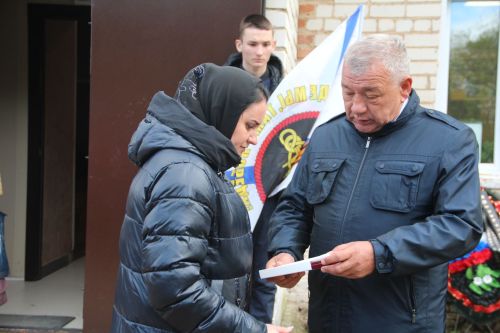 Прощание с погибшим бойцом СВО Михаилом Бывшевым