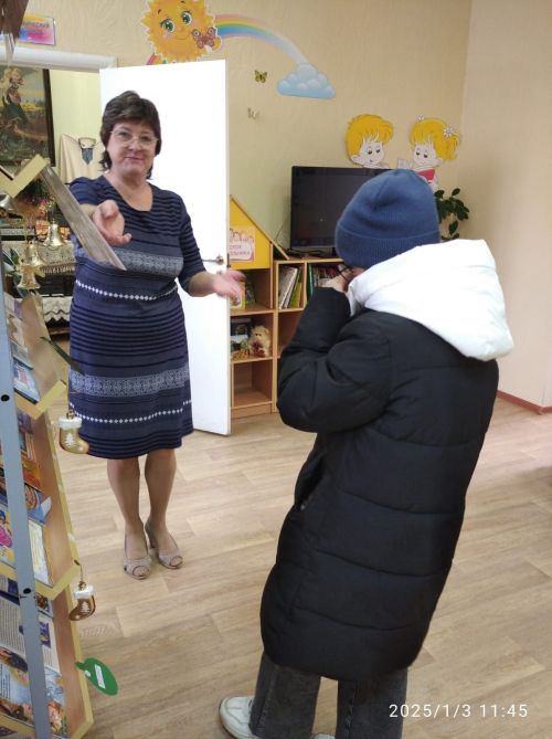 Читатели детской библиотеки Болгара приняли участие в новогодней лотерее