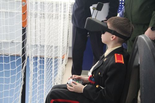 В кадетской школе-интернате прошёл парламентский урок «Святое дело – Родине служить!»