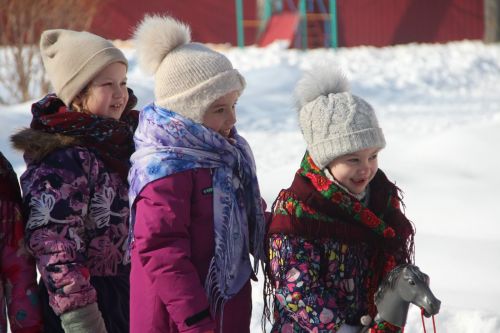 В детском саду "Солнышко" прошёл праздник Масленицы