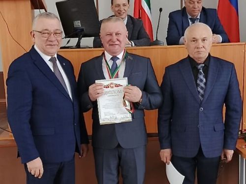Награждение по итогам соревнований по пулевой стрельбе