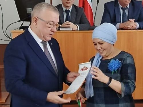 Награждение по итогам соревнований по пулевой стрельбе