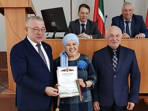 Награждение по итогам соревнований по пулевой стрельбе