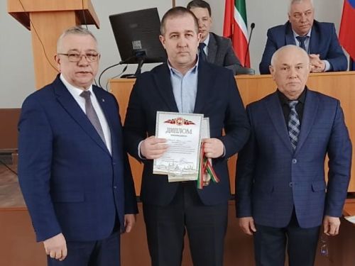 Награждение по итогам соревнований по пулевой стрельбе