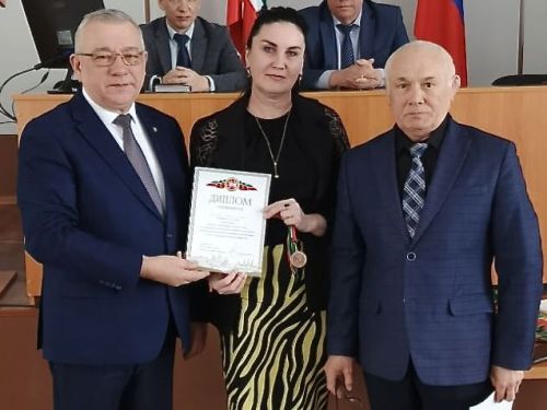 Награждение по итогам соревнований по пулевой стрельбе