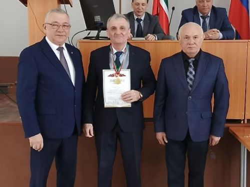 Награждение по итогам соревнований по пулевой стрельбе