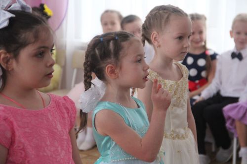 В детском саду "Солнышко" прошёл утренник в честь 8 Марта
