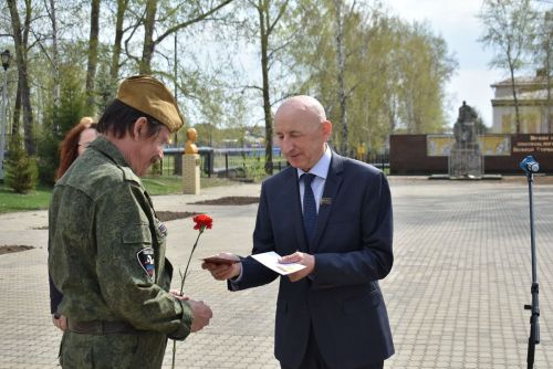 В Болгаре состоялись проводы поискового отряда «Булгар» к местам боевых сражений