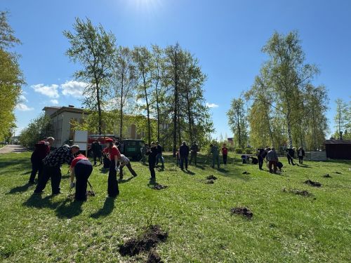 Роман Исланов принял участие в акции «Сад памяти» в Болгаре