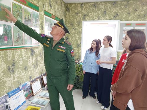 Школьники Болгара побывали в музее поискового отряда «Булгар»