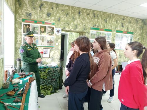 Школьники Болгара побывали в музее поискового отряда «Булгар»