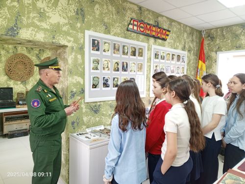 Школьники Болгара побывали в музее поискового отряда «Булгар»