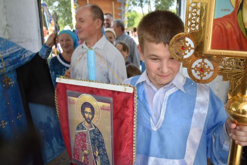 В селе Три Озера почтили память Тихвинской иконы Божией Матери