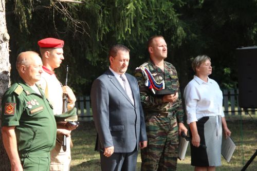 В Антоновке проходит Фестиваль поисковой и военно-патриотической песни "Река времени"