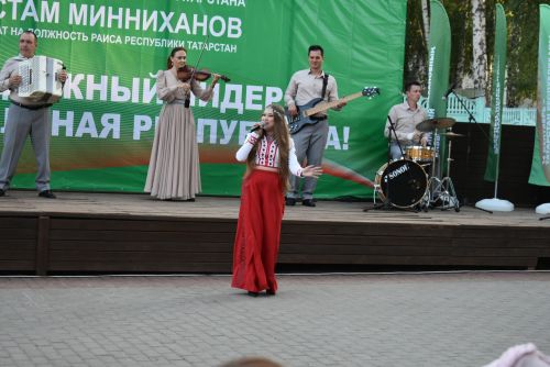 В Болгаре ярко отпраздновали пятилетие программы «Наш двор»