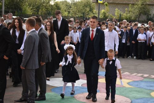 1 сентября отметили в первой городской школе