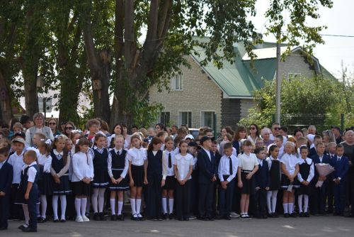 1 сентября отметили в первой городской школе