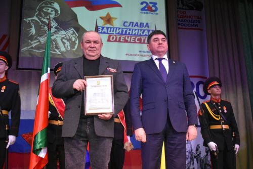 В Спасском РДК прошёл концерт ко Дню защитника Отечества — 2026