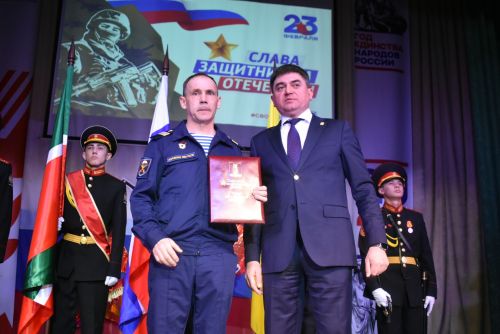 В Спасском РДК прошёл концерт ко Дню защитника Отечества — 2026