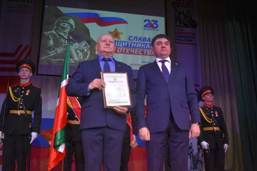 В Спасском РДК прошёл концерт ко Дню защитника Отечества — 2026