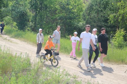 В Болгаре прошло оздоровительное мероприятие "Тропа здоровья"
