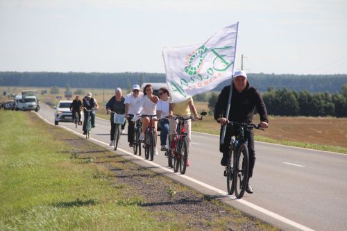 В Спасском районе встретили участников велоэстафеты «Болгар радиосы»