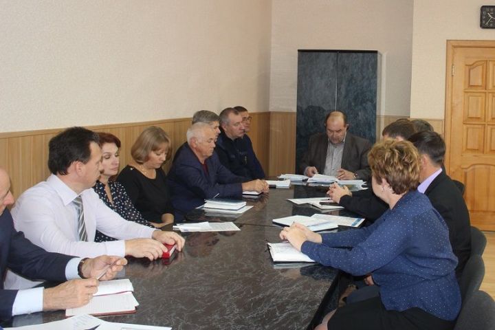 Состоялось заседание антитеррористической комиссии Спасского района