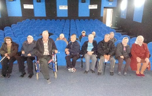 Для проживающих в Спасском ДИПИ был организован благотворительный кинопросмотр
