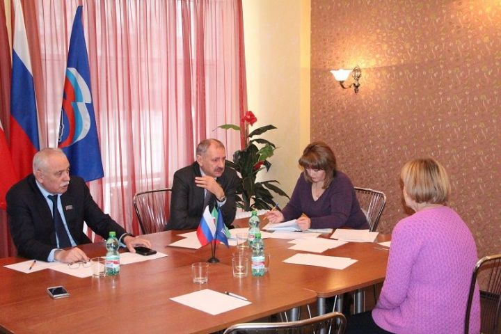 В Болгаре прошла встреча с депутатом Госсовета РТ Фоатом Валиевым